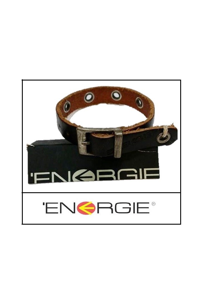 PULSERA AGUJEROS PIEL 
