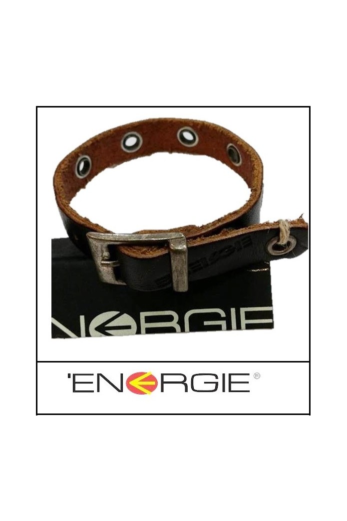 PULSERA AGUJEROS PIEL 