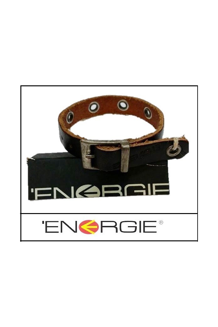 PULSERA AGUJEROS PIEL 