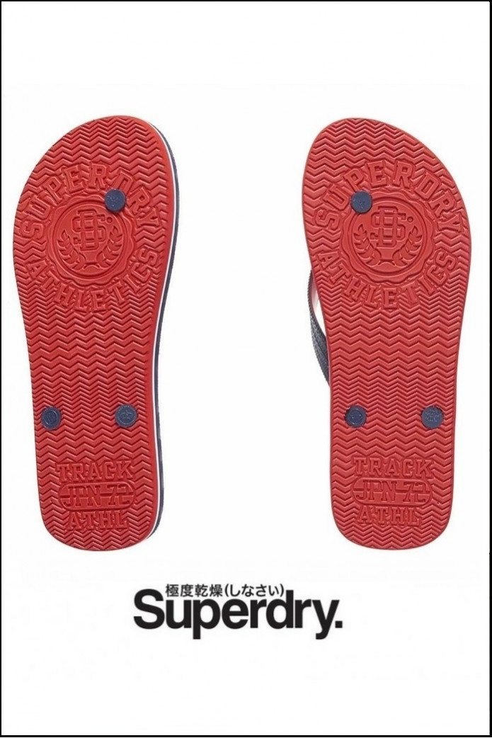 CHANCLAS SUPERDRY AZUL