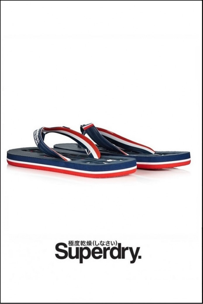 CHANCLAS SUPERDRY AZUL