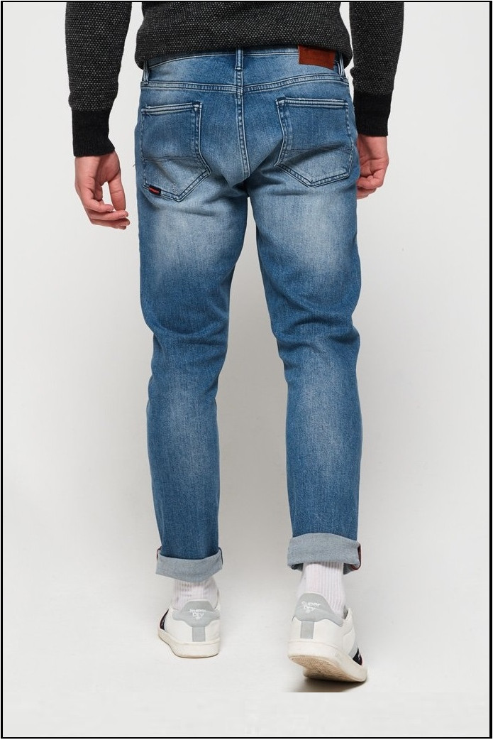 VAQUEROS TYLER SLIM DESGASTADO SUPERDRY