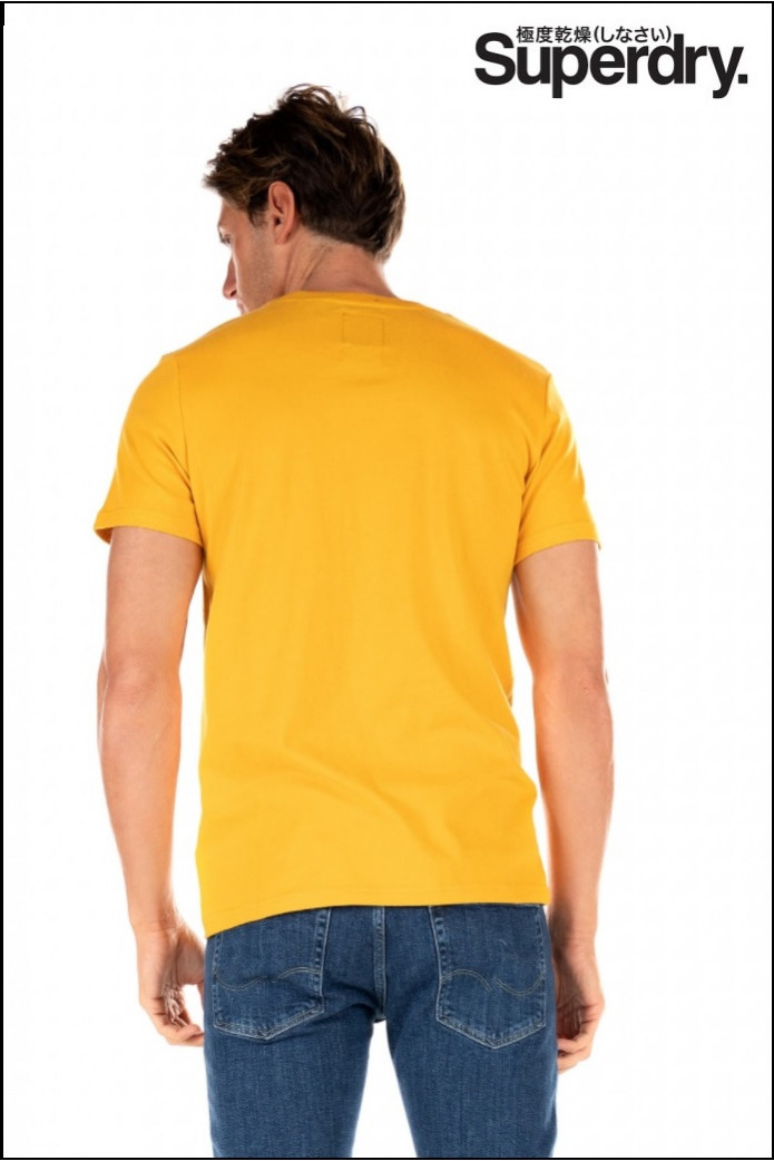 CAMISETA T&F AMARILLO SUPERDRY