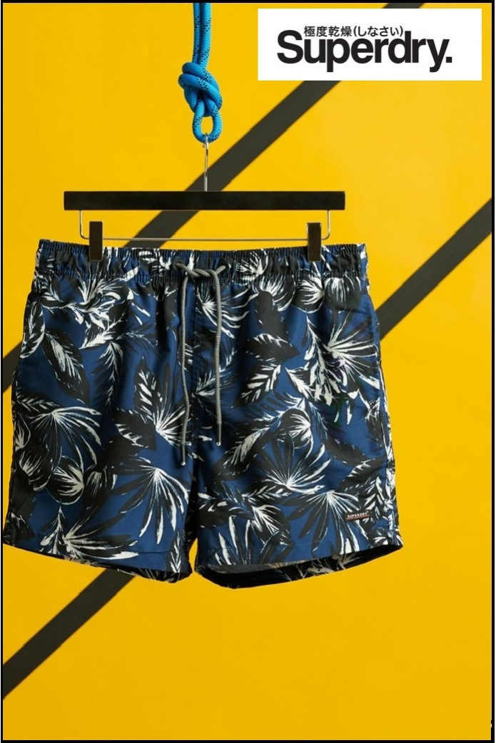 BAÑADOR AZUL SUPERDRY