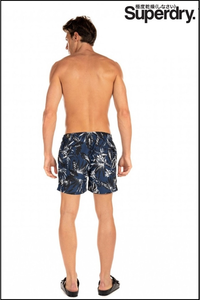 BAÑADOR AZUL SUPERDRY