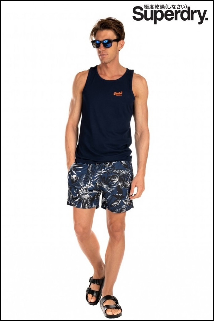 BAÑADOR AZUL SUPERDRY