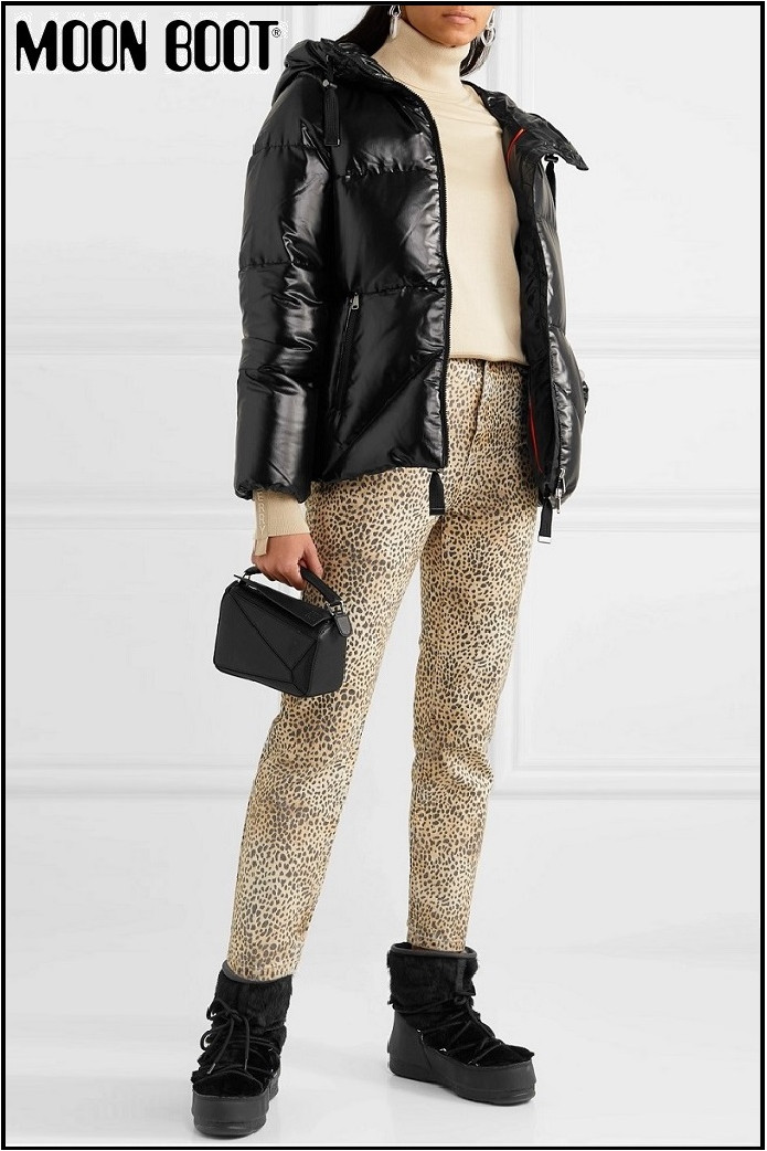 MONACO FUR BLACK MOON BOOT