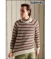 JERSEY CLASSIC PATTERN CREW SUPERDRY