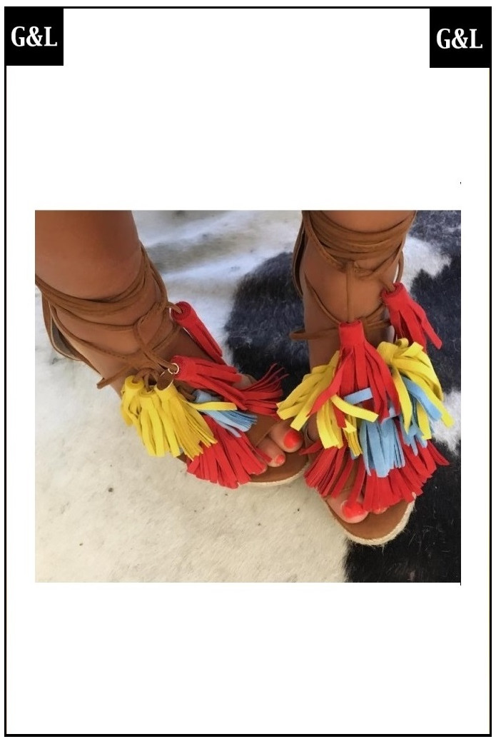 SANDALIAS FLAMINGO ROSE GUTS&LOVE