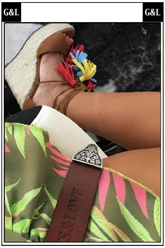 SANDALIAS FLAMINGO ROSE GUTS&LOVE