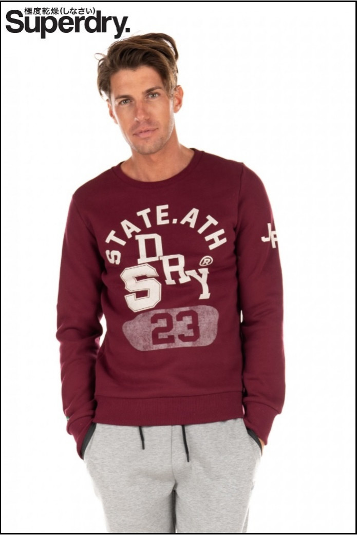 SUDADERA T&F CLASSIC CREW SUPERDRY