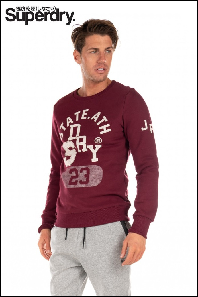 SUDADERA T&F CLASSIC CREW SUPERDRY