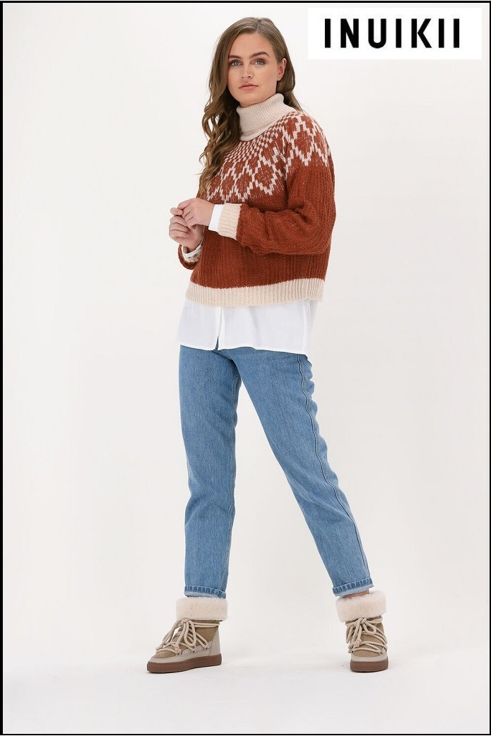 BOTAS CLASSIC BEIGE HIGH INUIKII