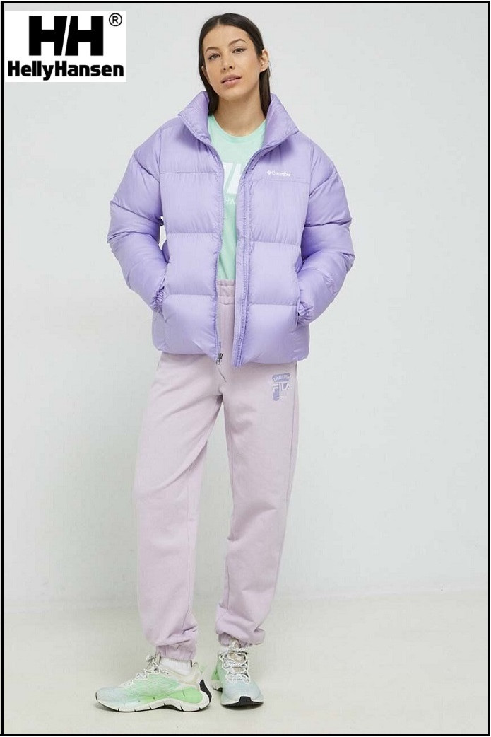 CAMISETA VERDE LOGO HELLY HANSEN