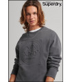 SUDADERA CODE XPD GRIS OSCURO SUPERDRY