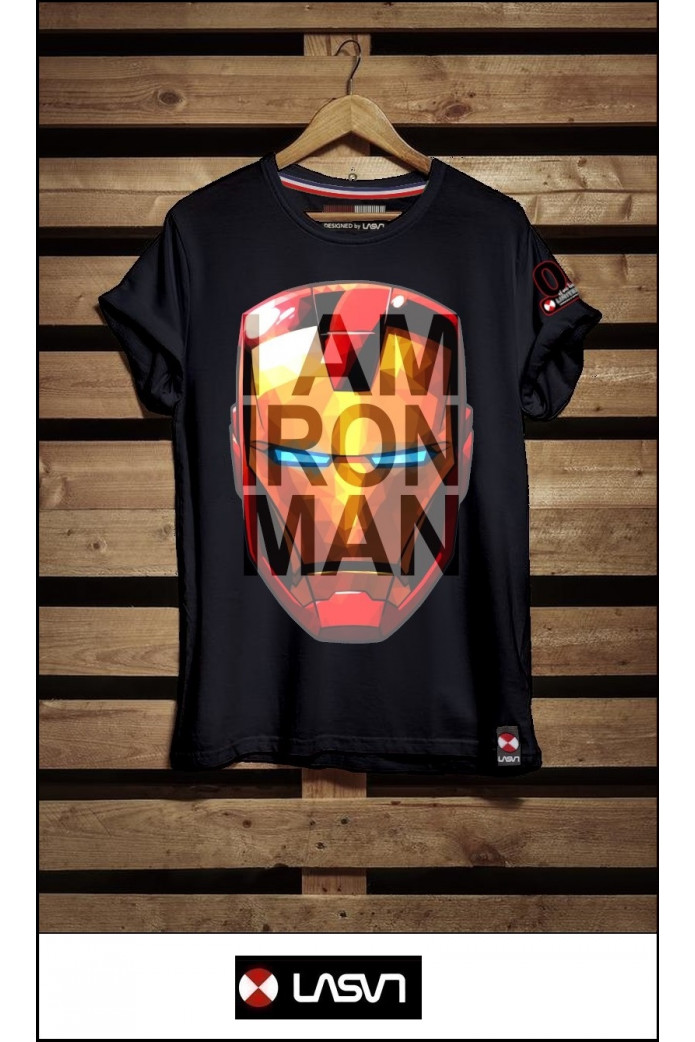 CAMISETA DE HOMBRE I AM NEGRA LA SAL