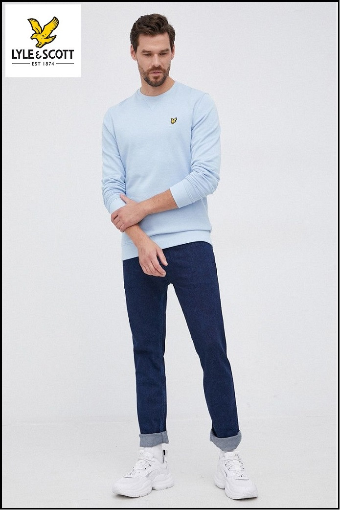 SUDADERA AZUL LYLE & SCOTT