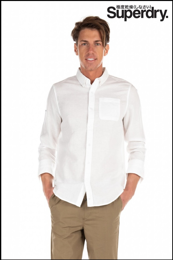 CAMISA BLANCA SUPERDRY