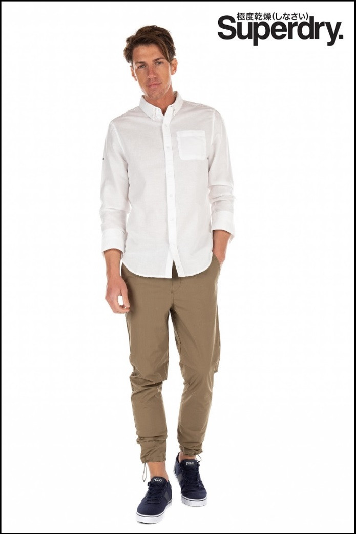 CAMISA BLANCA SUPERDRY