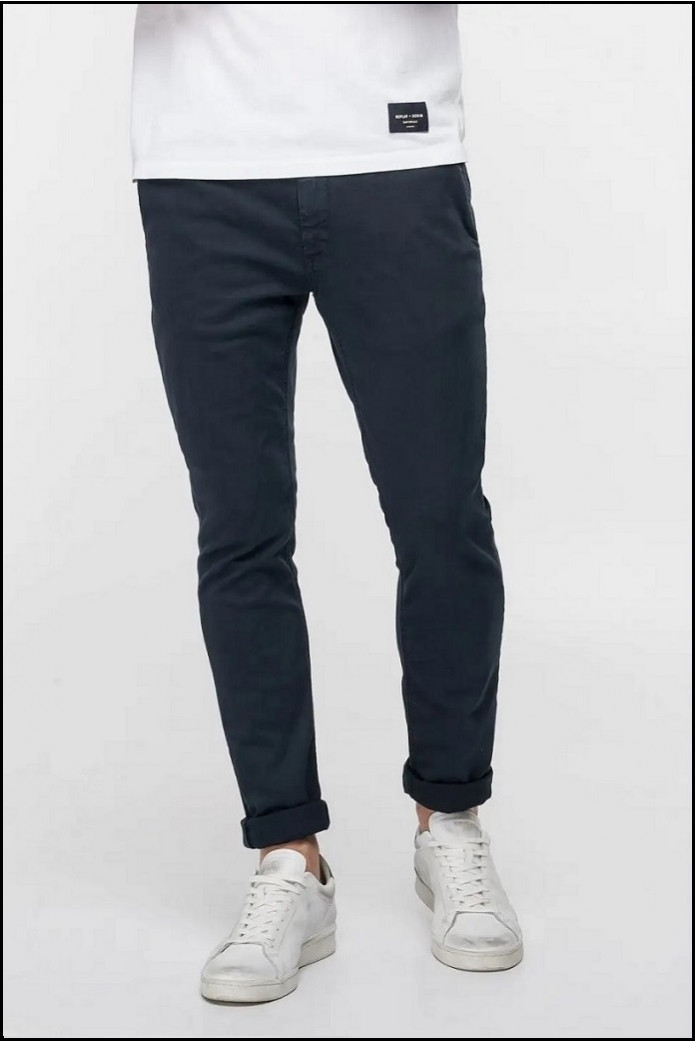 CHINOS AZUL HYPERFLEX REPLAY