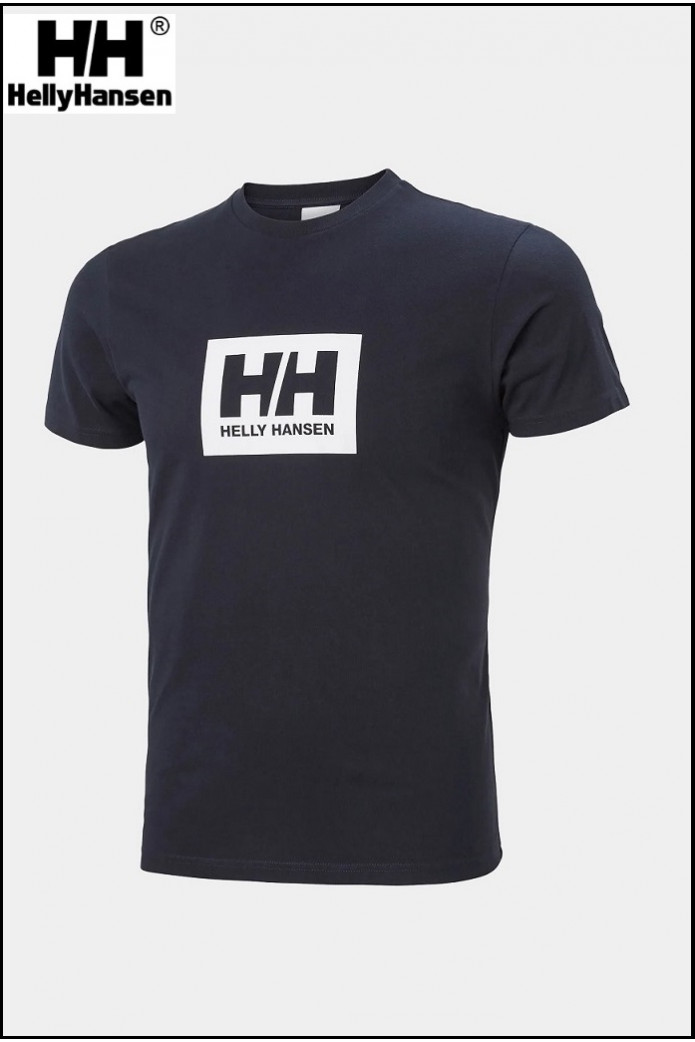 CAMISETA HH BOX AZUL HELLY HANSEN