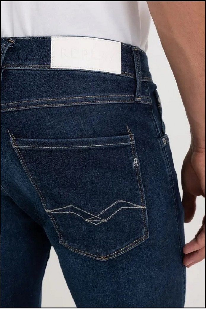 VAQUEROS DE CORTE SLIM ANBASS REPLAY