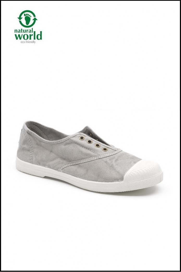 ZAPATILLAS OLD GRIS NATURAL WORLD