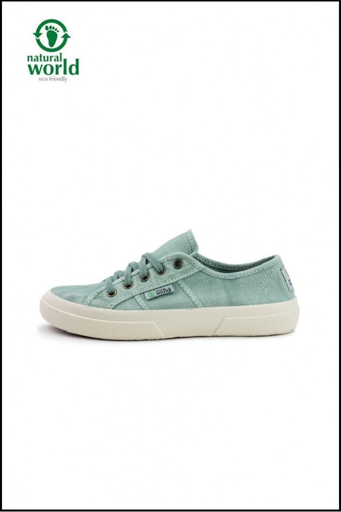 SNEAKERS UNISEX OLD BLOSSOM AQUA NATURAL WORLD
