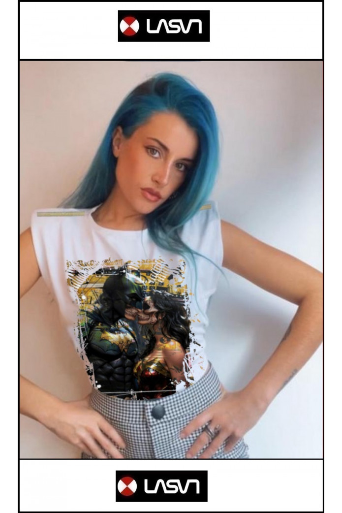 CAMISETA DE MUJER LOVING BLANCO LA SAL