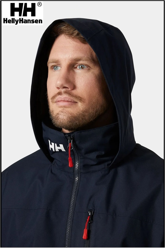 CREW HOODED MIDLAYER 2.0 AZUL JACKET HELLY HANSEN