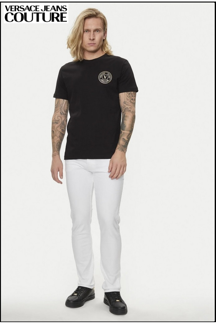 CAMISETA BLACK/GOLD VERSACE JEANS COUTURE
