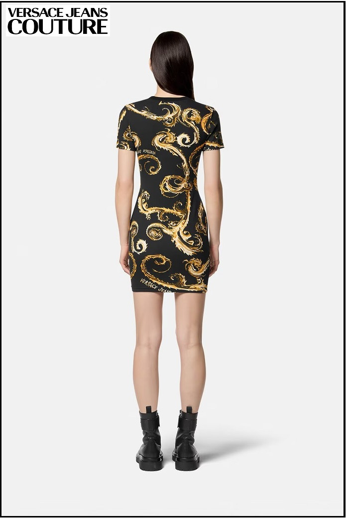 VESTIDO CAMISERO CHROMO VERSACE JEANS COUTURE