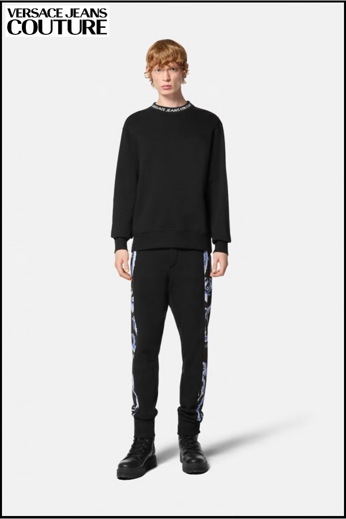 SUDADERA CON LOGOTIPO VERSACE JEANS COUTURE