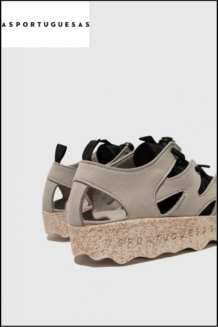 ZAPATILLAS ELÁSTICAS CURE GREY AS PORTUGUESAS