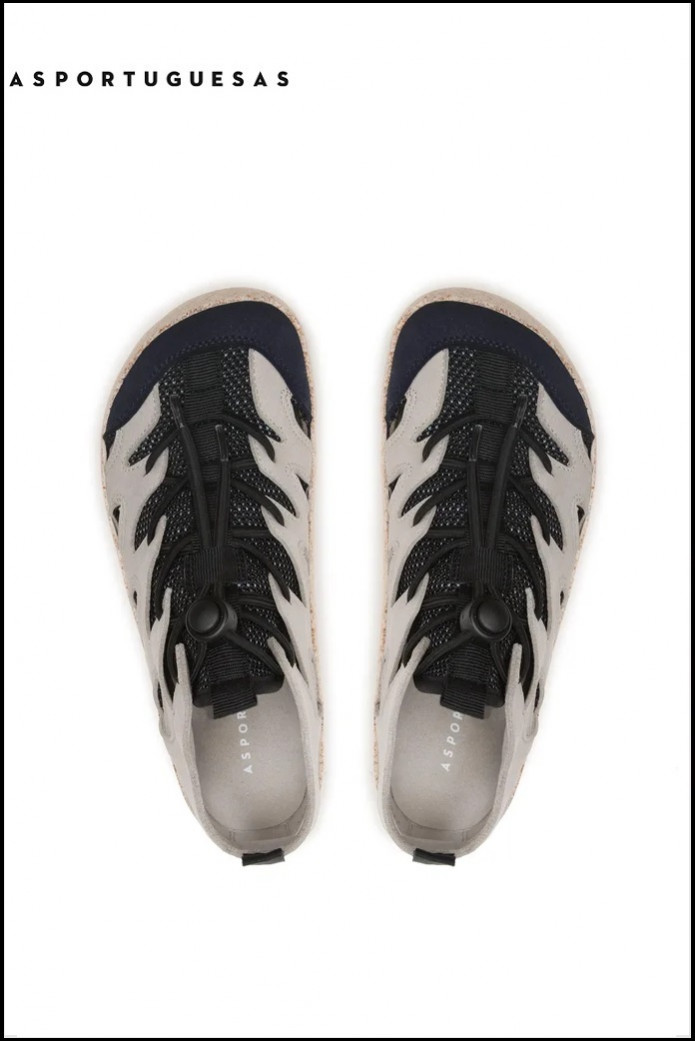 ZAPATILLAS ELÁSTICAS CURE GREY AS PORTUGUESAS