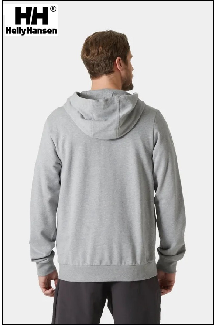 SUDADERA LOGO FULL ZIP HELLY HANSEN