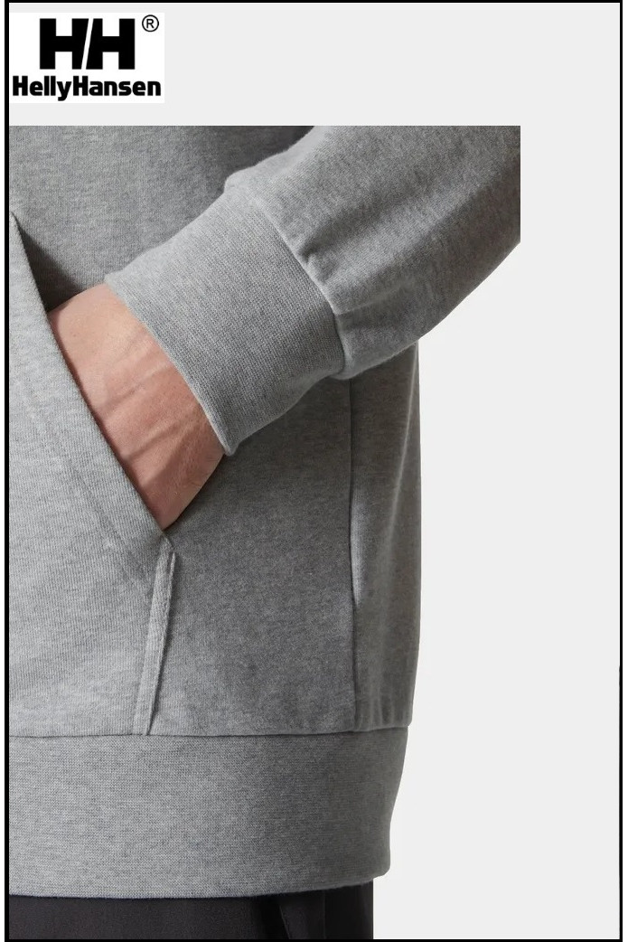 SUDADERA LOGO FULL ZIP HELLY HANSEN