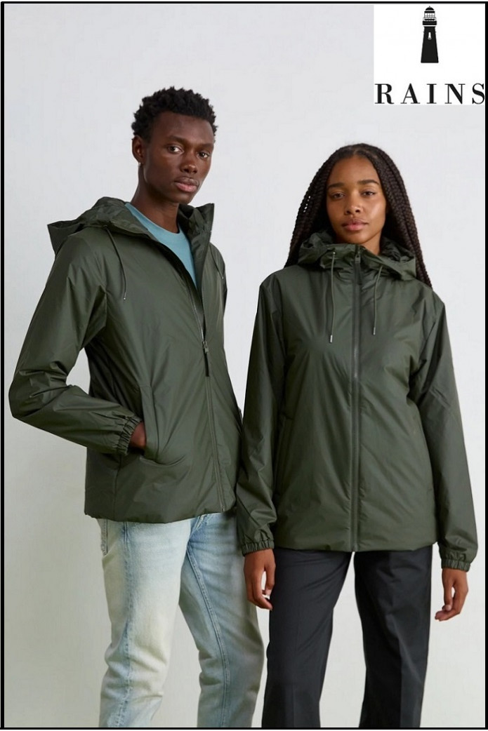CHAQUETA LOHJA INSULATED GREEN RAINS