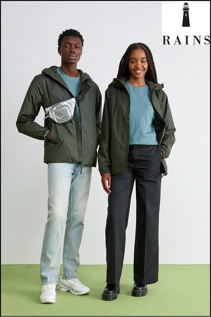 CHAQUETA LOHJA INSULATED GREEN RAINS