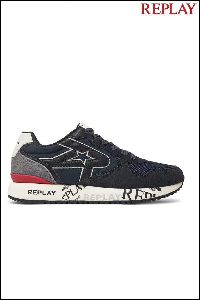 ZAPATILLAS FIBER NAVY REPLAY