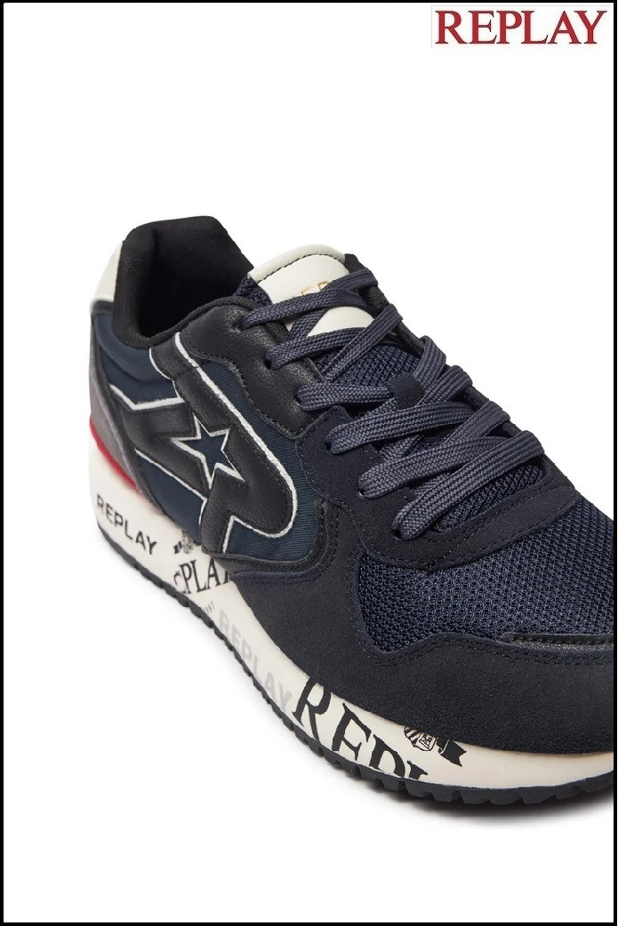 ZAPATILLAS FIBER NAVY REPLAY