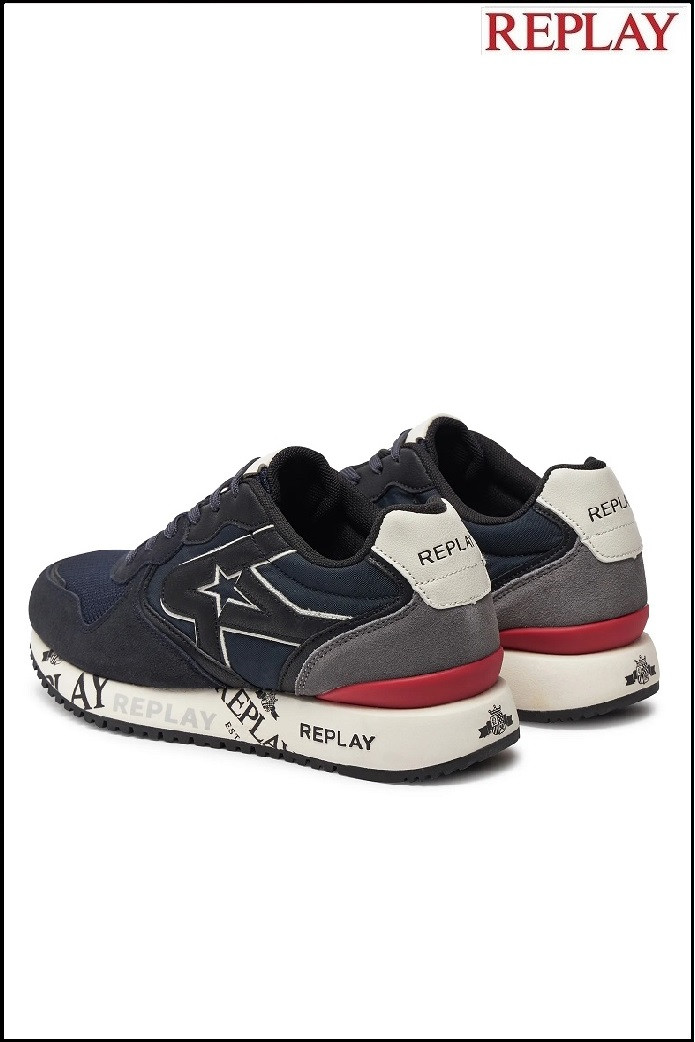 ZAPATILLAS FIBER NAVY REPLAY