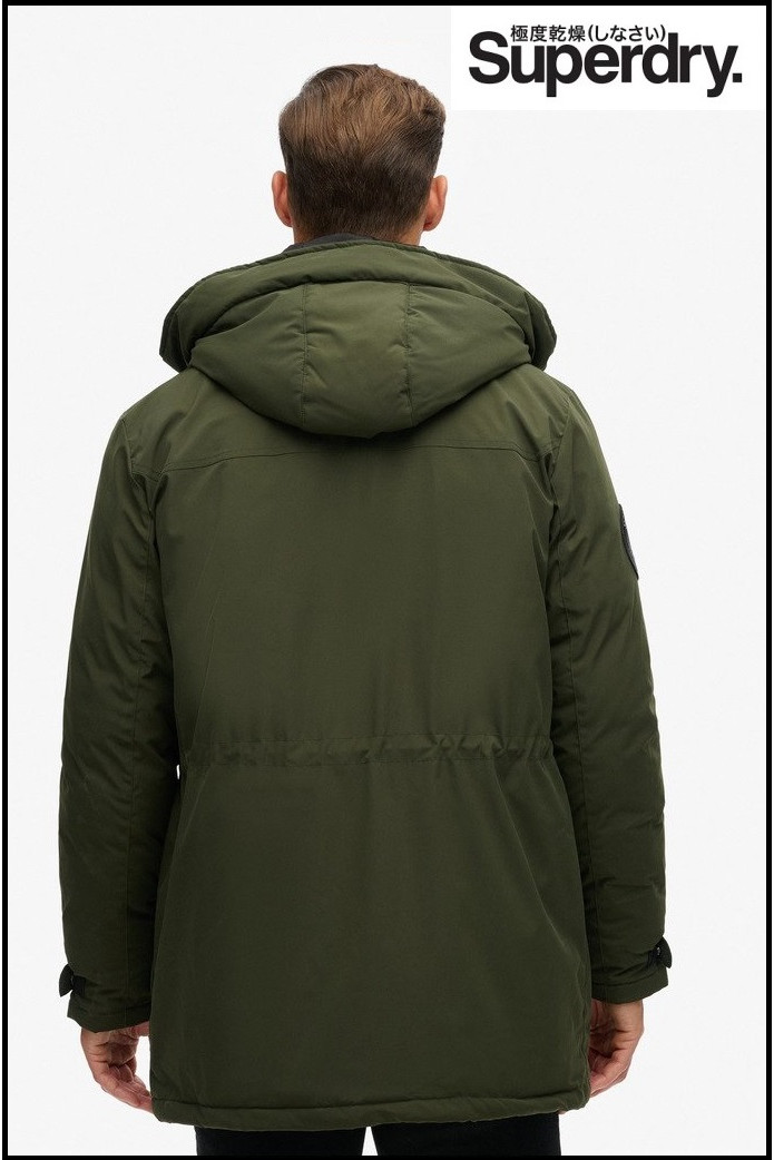 PARKA ACOLCHADA CITY VERDE SUPERDRY