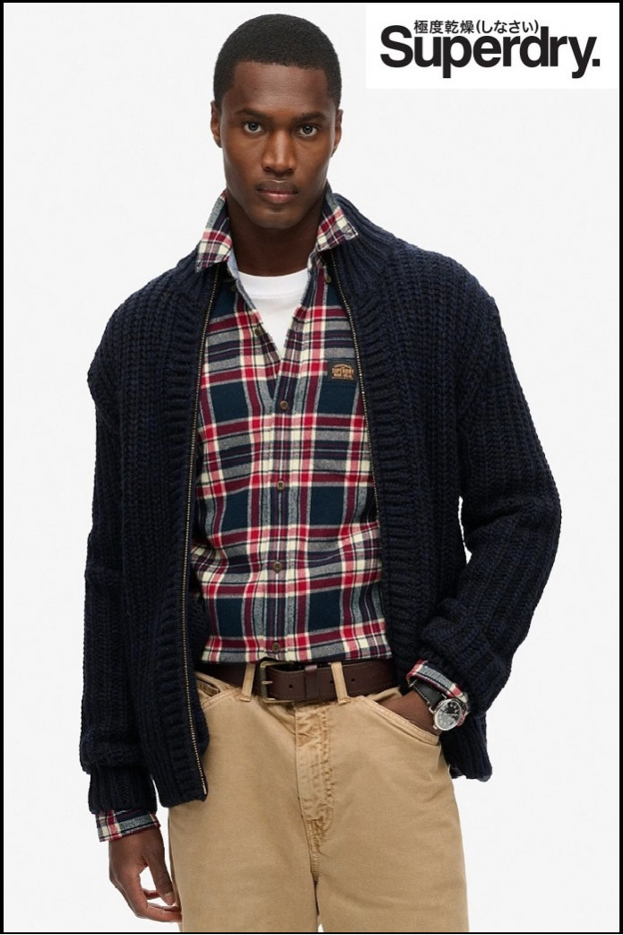 CHAQUETA CHUNKY NAVY SUPERDRY