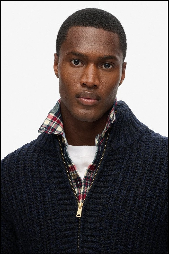 CHAQUETA CHUNKY NAVY SUPERDRY