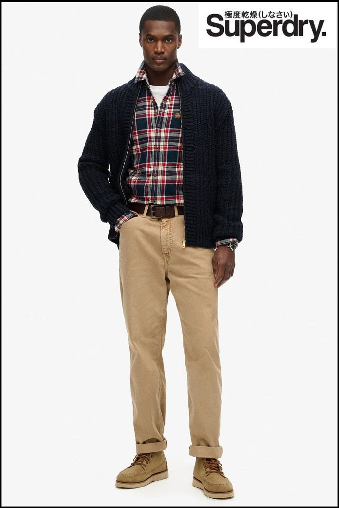 CHAQUETA CHUNKY NAVY SUPERDRY