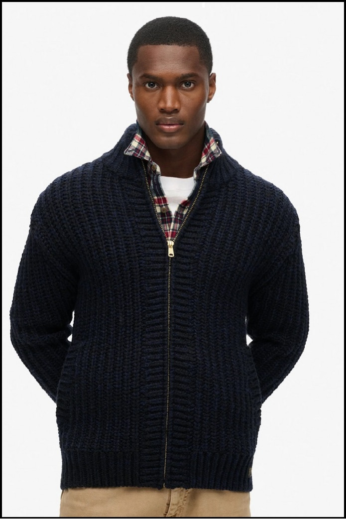 CHAQUETA CHUNKY NAVY SUPERDRY