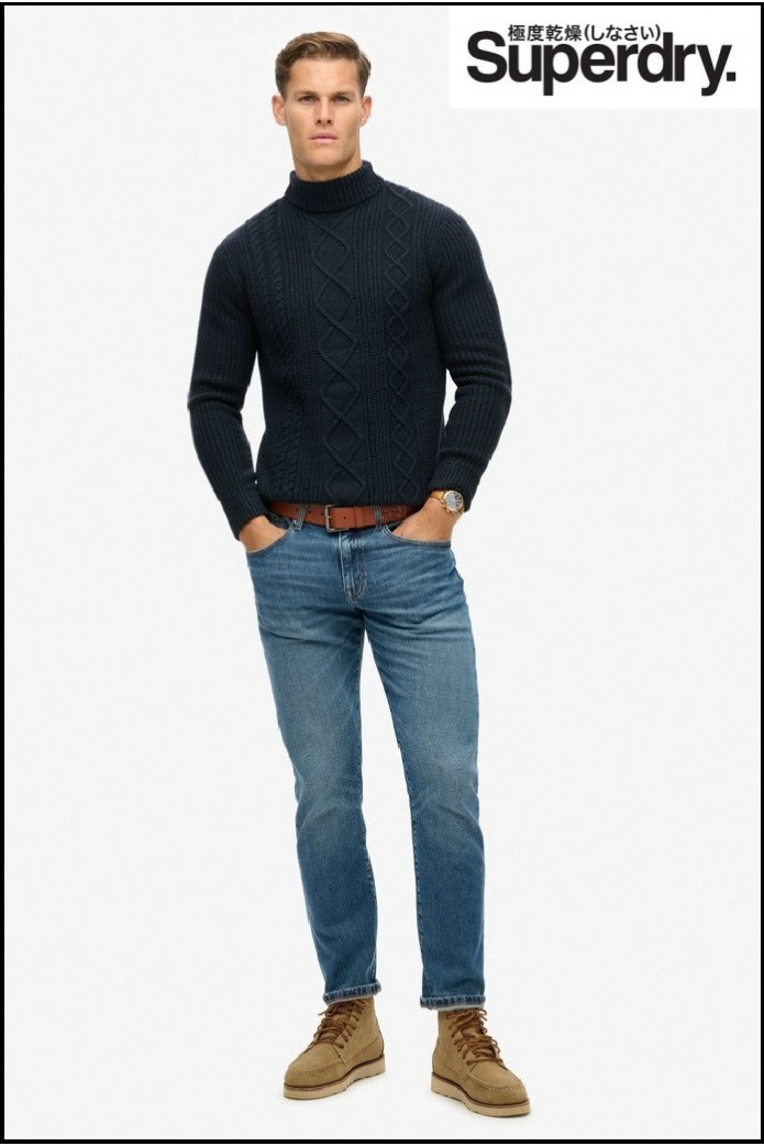 JERSEY MERCHANT AZUL SUPERDRY