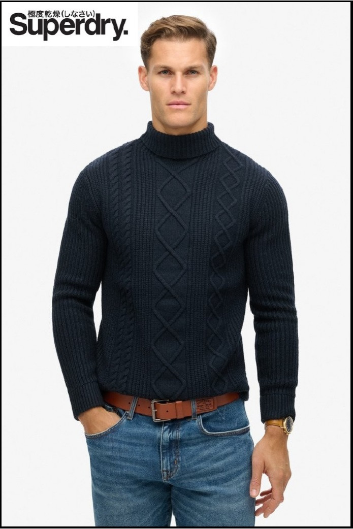 JERSEY MERCHANT AZUL SUPERDRY