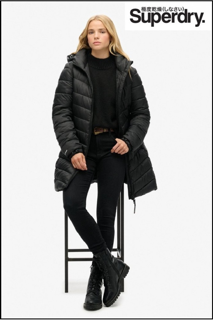 CHAQUETA FUJI NEGRA SUPERDRY